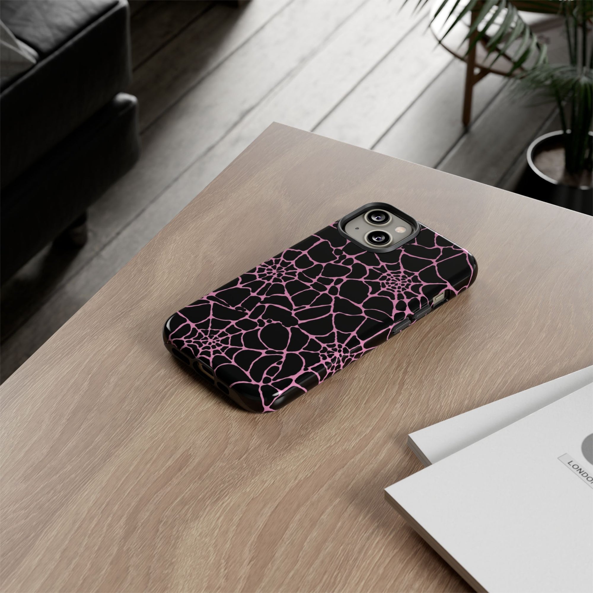 Y2K Spiderweb iPhone Case 🕷️ Goth Aesthetic Cute Emo Phone Case
