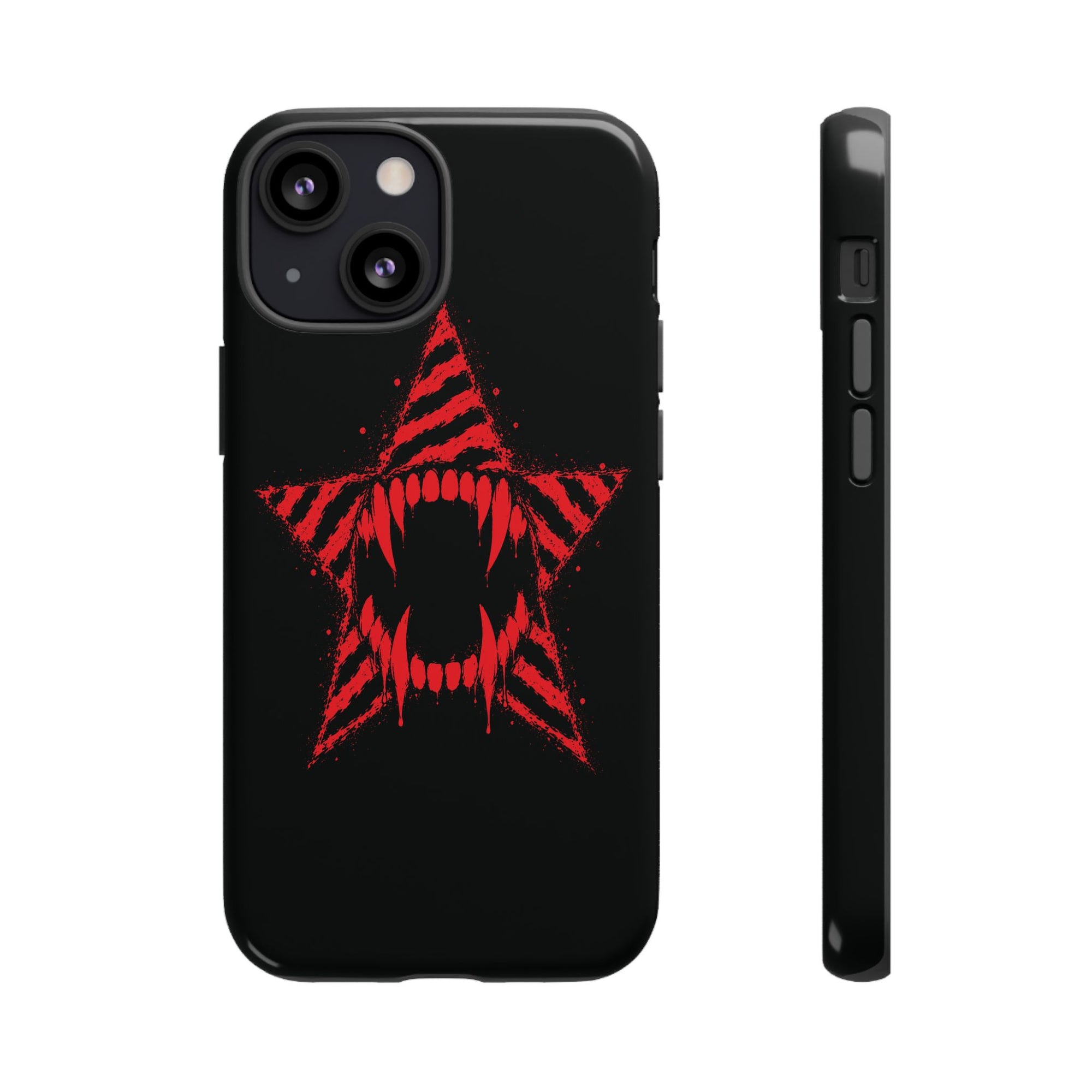 Vampire Star iPhone Case 🩸 Y2K Goth Alt Phone Case