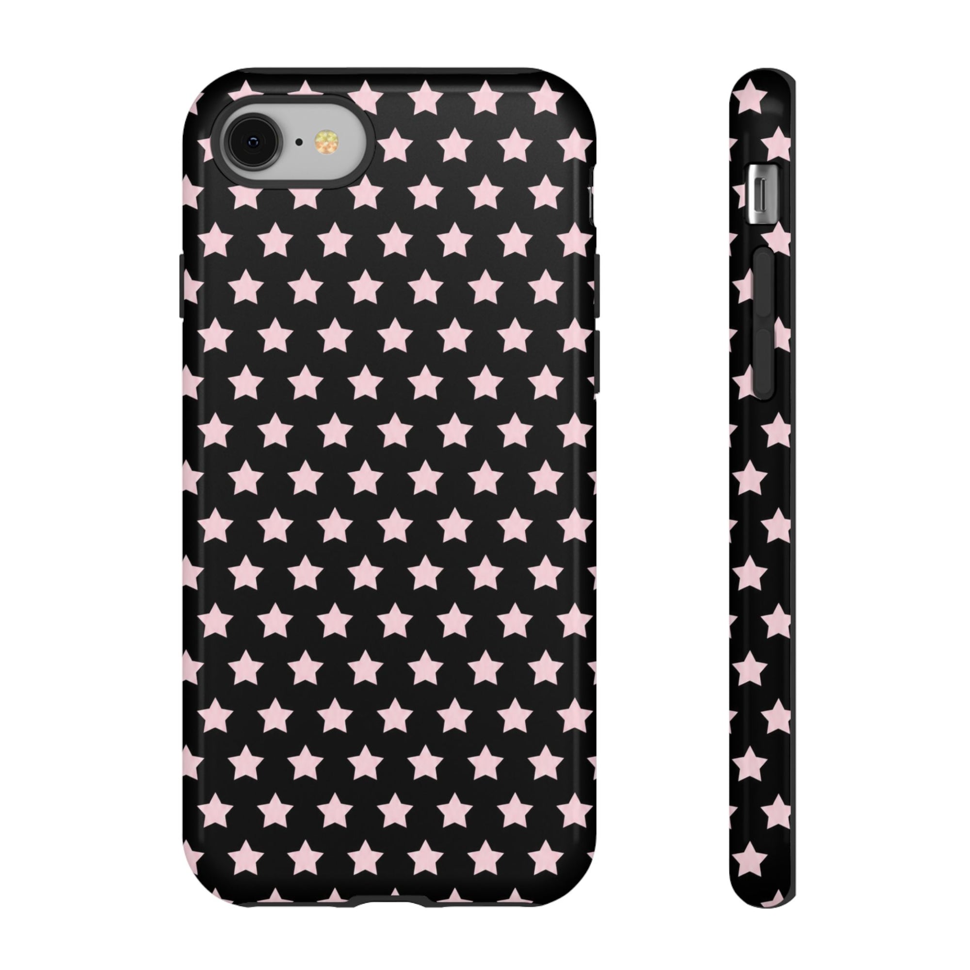 Star Girl iPhone Case ✦ Y2K Aesthetic Black Star Phone Case