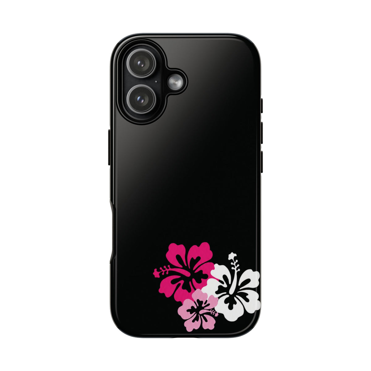 Y2K Hibiscus Floral Phone Case | Cute Coquette Tropical iPhone Case | Glossy Protective Girly Cover| dejavuu