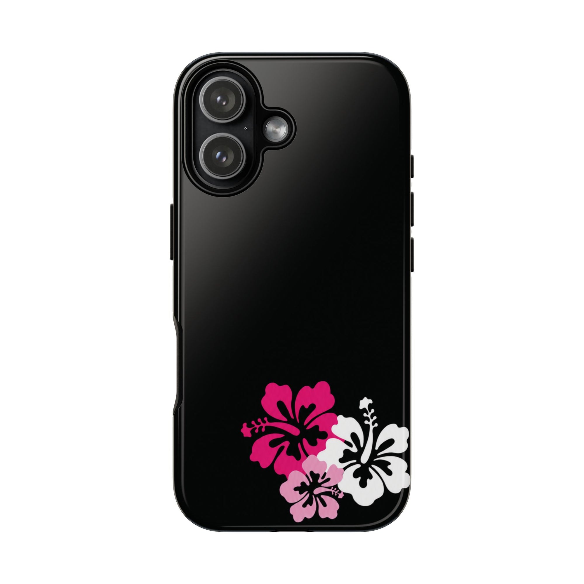 Y2K Hibiscus Floral Phone Case | Cute Coquette Tropical iPhone Case | Glossy Protective Girly Cover| dejavuu