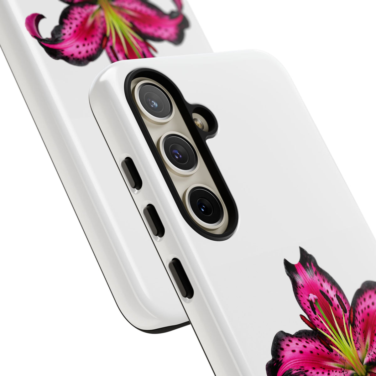 Pink Lily Christian iPhone Case ✝️ Coquette Faith Aesthetic Bible Verse Phone Case