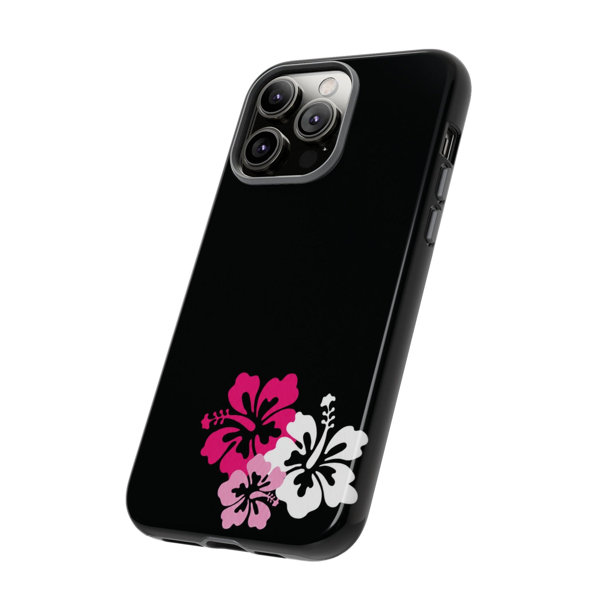 Y2K Hibiscus Floral Phone Case | Cute Coquette Tropical iPhone Case | Glossy Protective Girly Cover| dejavuu