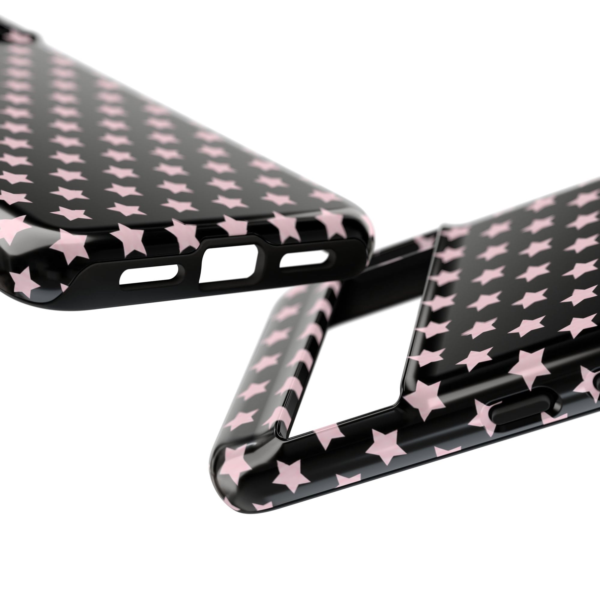 Star Girl iPhone Case ✦ Y2K Aesthetic Black Star Phone Case
