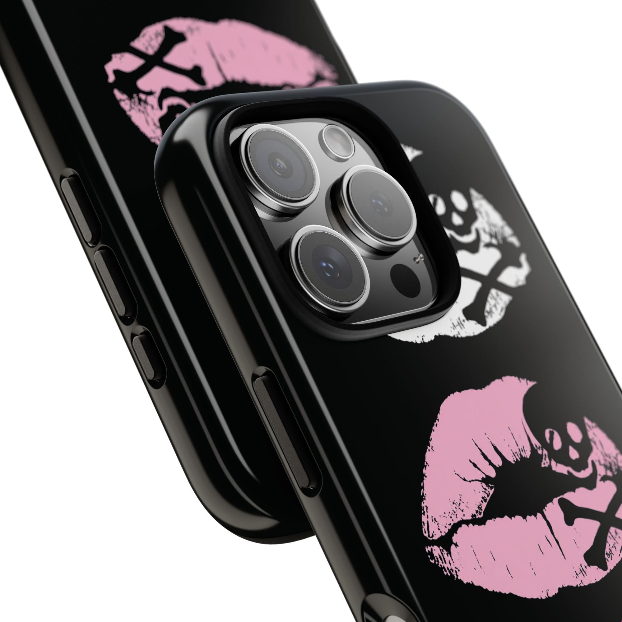 Skull Kiss Phone Case | Y2K Gothic Phone Case