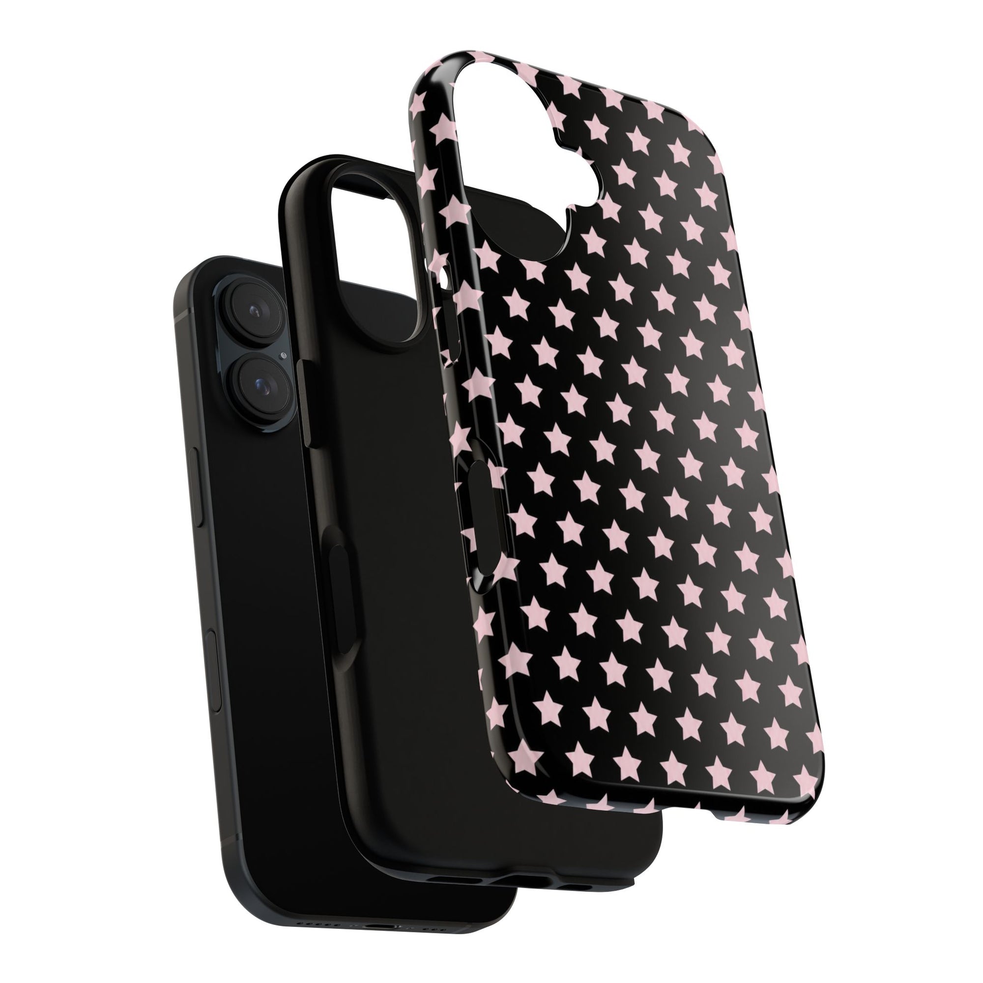 Star Girl iPhone Case ✦ Y2K Aesthetic Black Star Phone Case