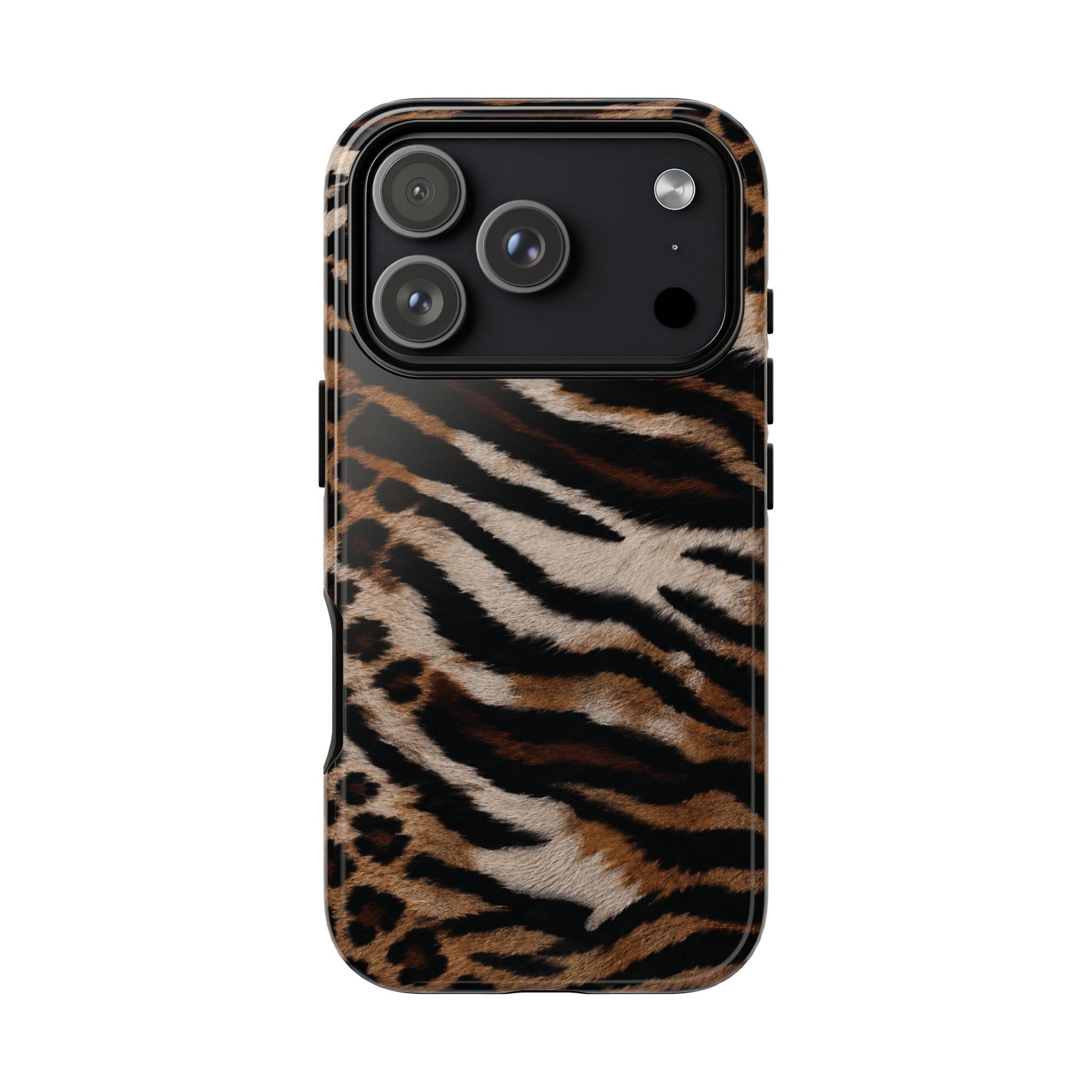 Tiger x Leopard iPhone Case | Cool Girl Mob Wife Aesthetic