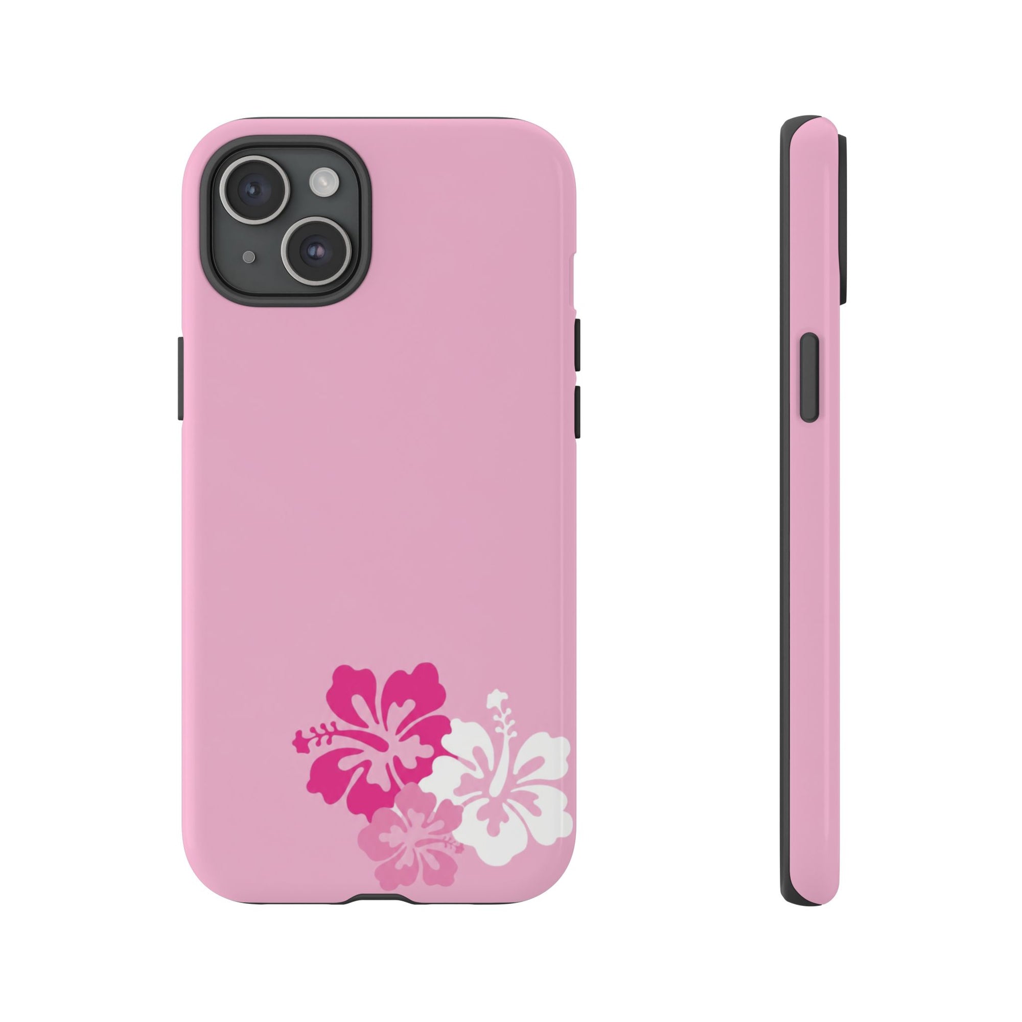 Y2K Hibiscus Floral Phone Case | Cute Coquette Tropical iPhone Case | Glossy Protective Girly Cover| dejavuu