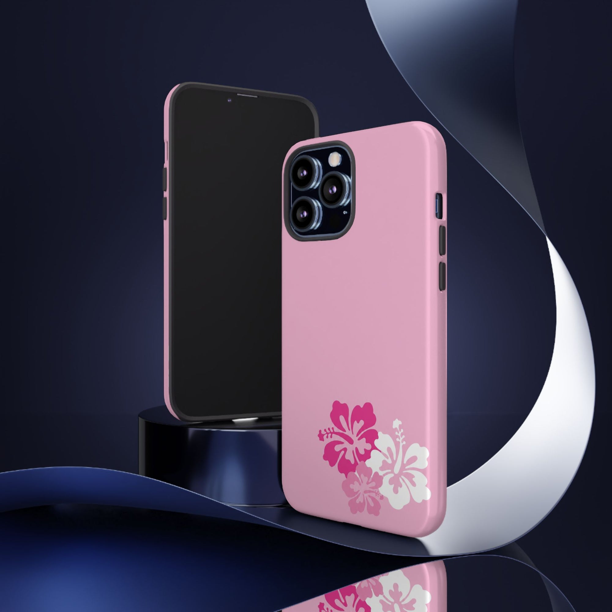 Y2K Hibiscus Floral Phone Case | Cute Coquette Tropical iPhone Case | Glossy Protective Girly Cover| dejavuu