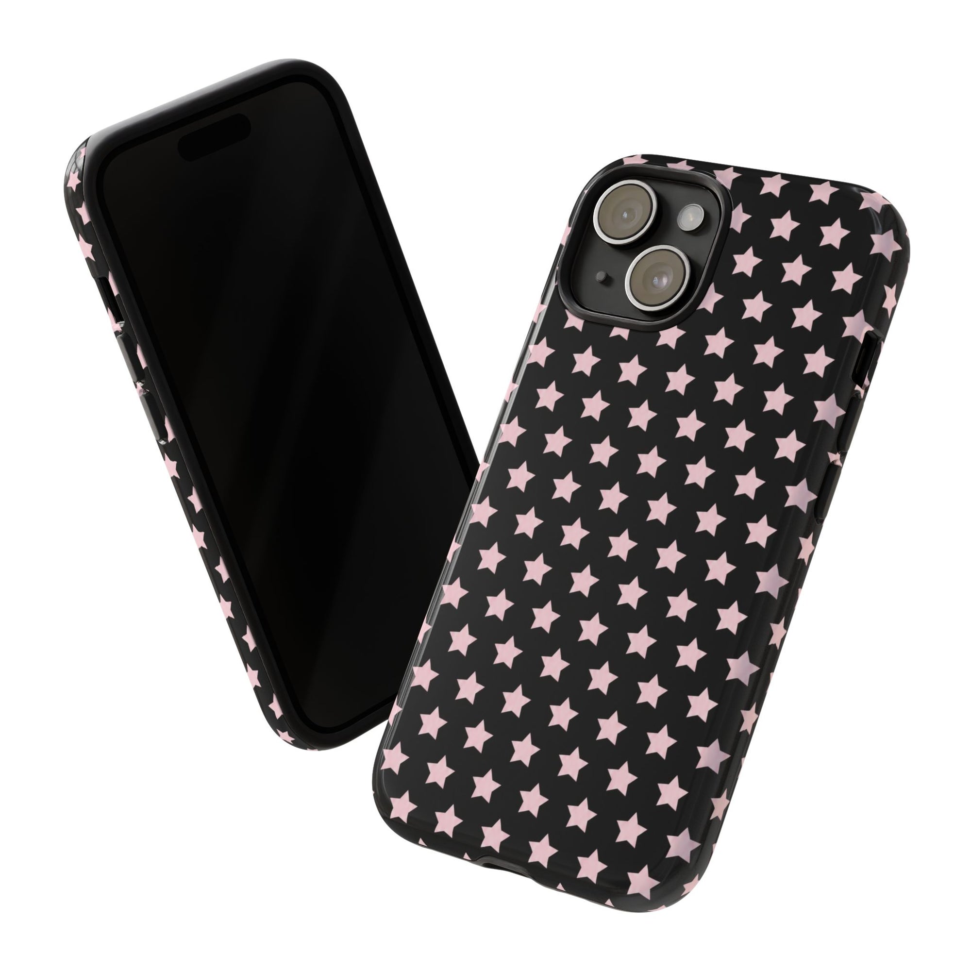 Star Girl iPhone Case ✦ Y2K Aesthetic Black Star Phone Case