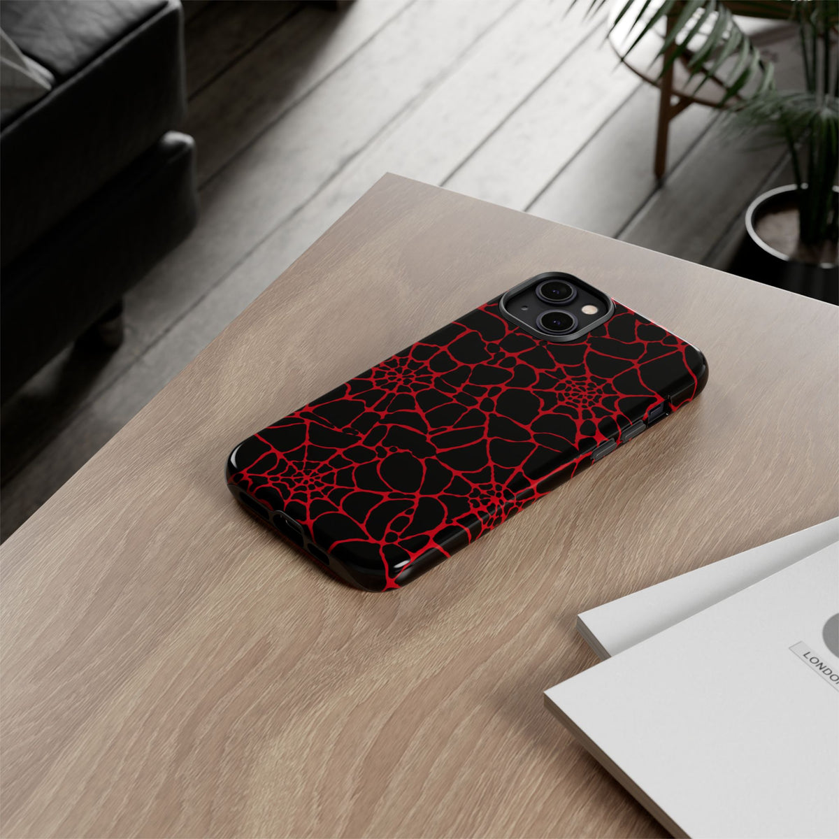 Y2K Spiderweb iPhone Case 🕷️ Goth Aesthetic Cute Emo Phone Case