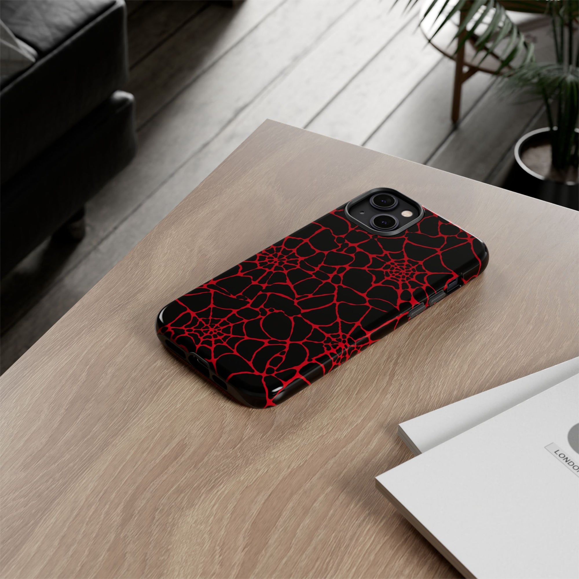 Y2K Spiderweb iPhone Case 🕷️ Goth Aesthetic Cute Emo Phone Case