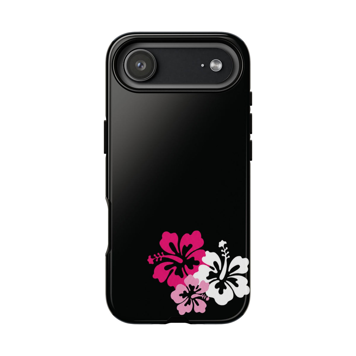 Y2K Hibiscus Floral Phone Case | Cute Coquette Tropical iPhone Case | Glossy Protective Girly Cover| dejavuu