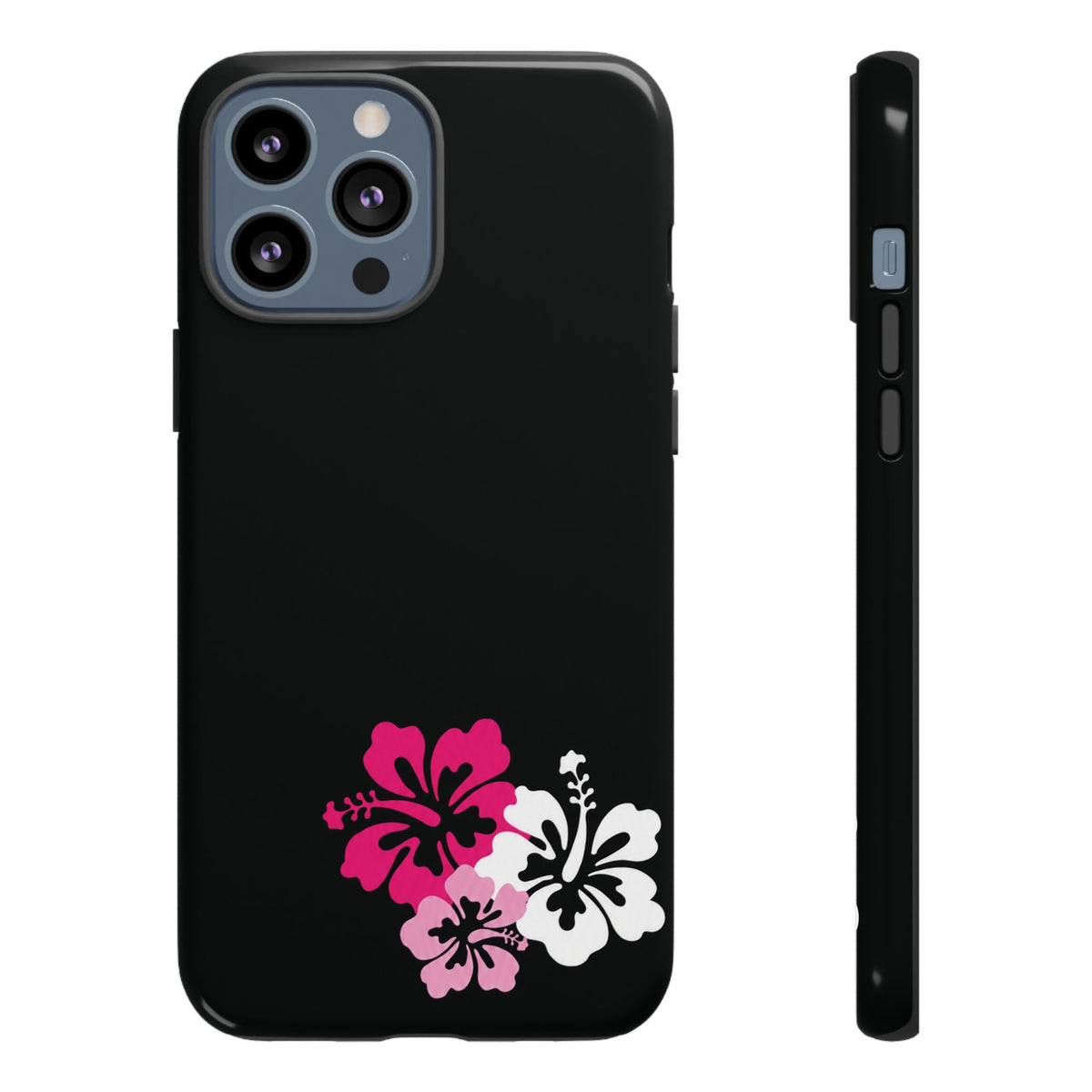 Y2K Hibiscus Floral Phone Case | Cute Coquette Tropical iPhone Case | Glossy Protective Girly Cover| dejavuu