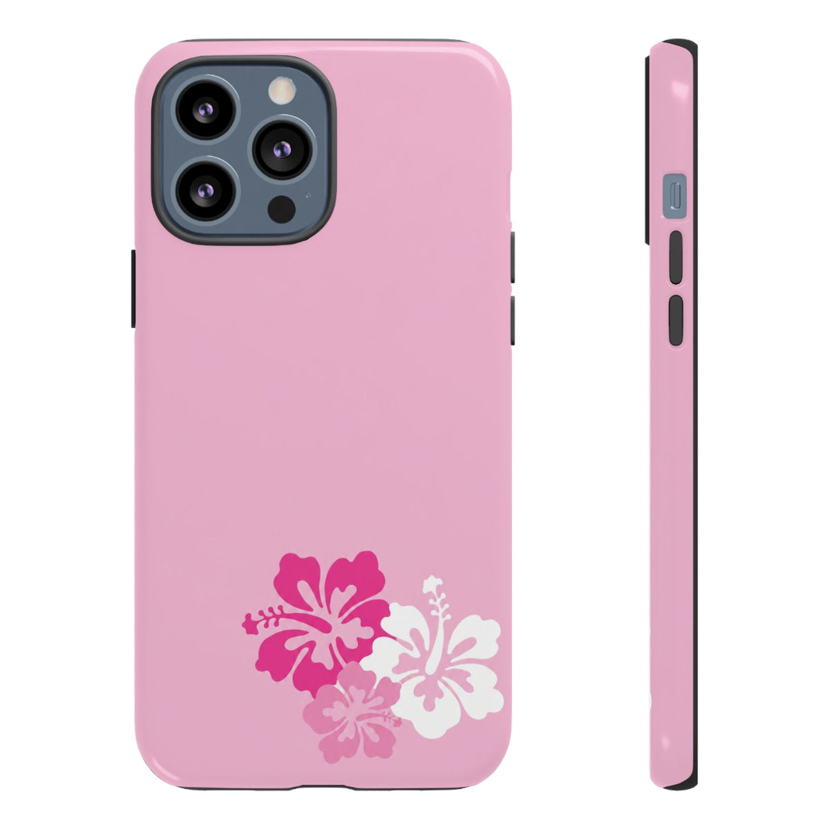 Y2K Hibiscus Floral Phone Case | Cute Coquette Tropical iPhone Case | Glossy Protective Girly Cover| dejavuu