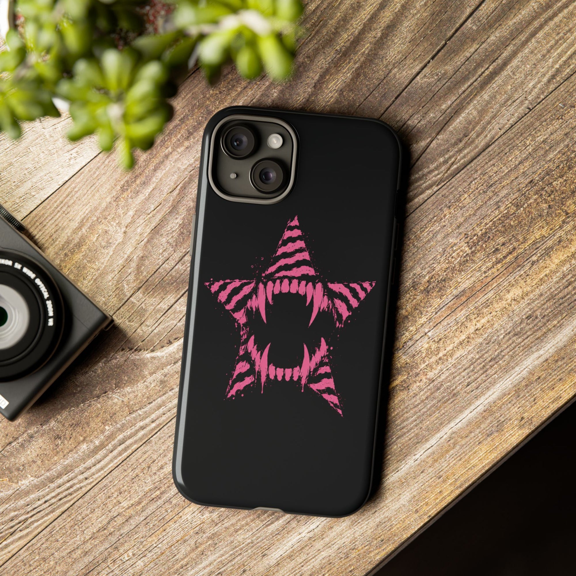 Vampire Star iPhone Case 🩸 Y2K Goth Alt Phone Case