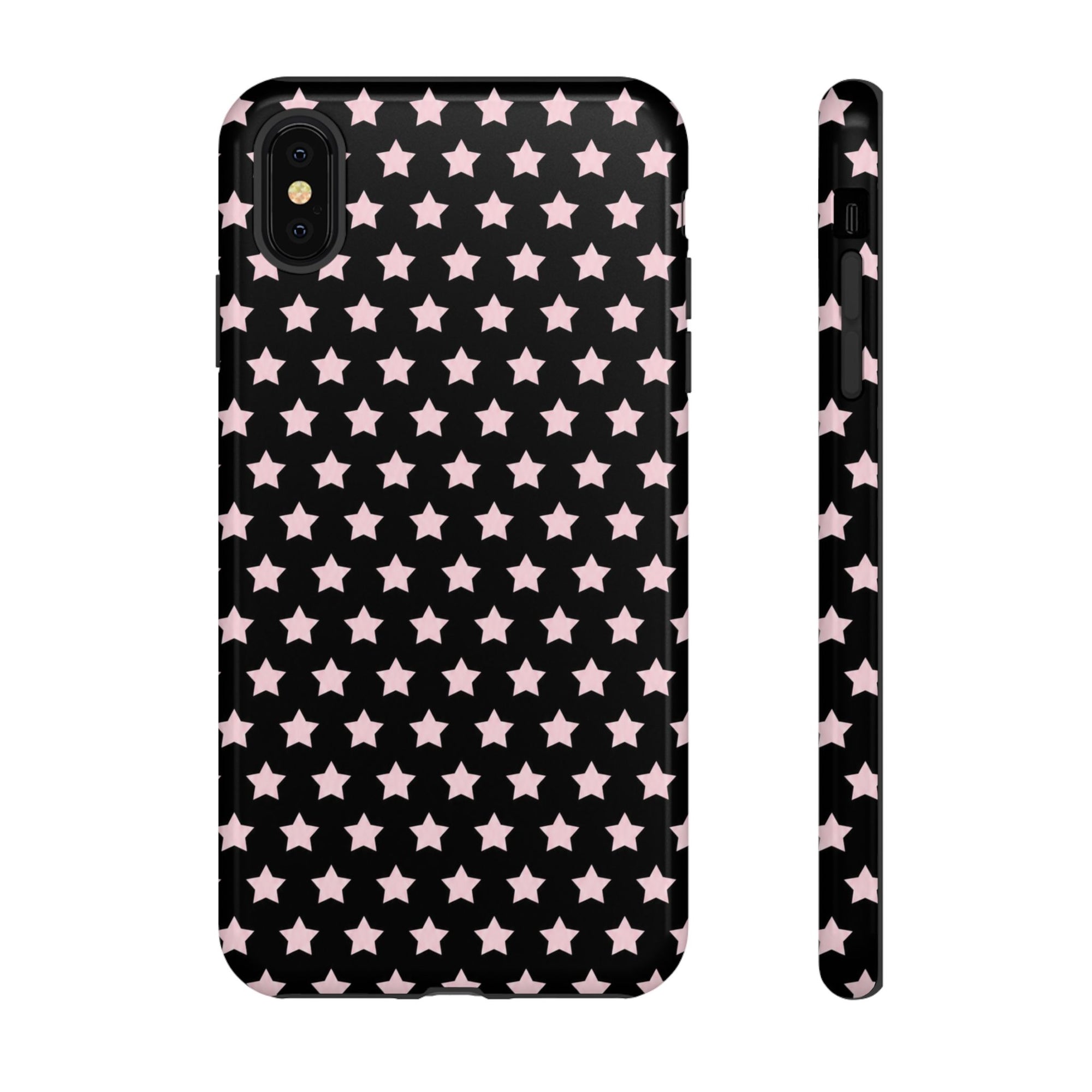 Star Girl iPhone Case ✦ Y2K Aesthetic Black Star Phone Case