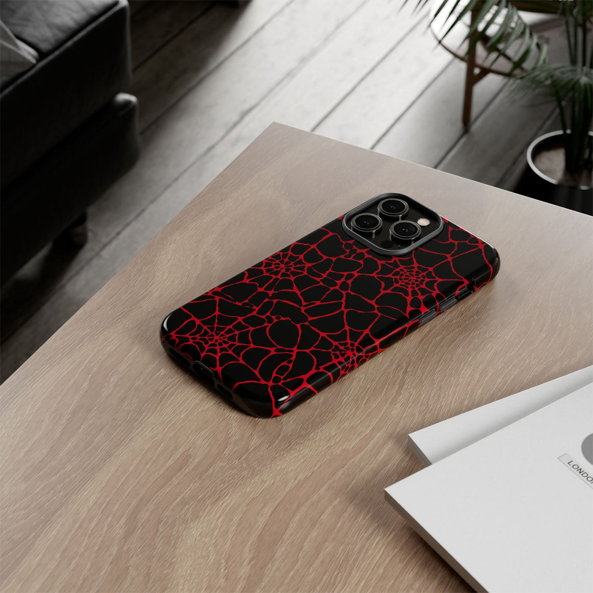 Y2K Spiderweb iPhone Case 🕷️ Goth Aesthetic Cute Emo Phone Case