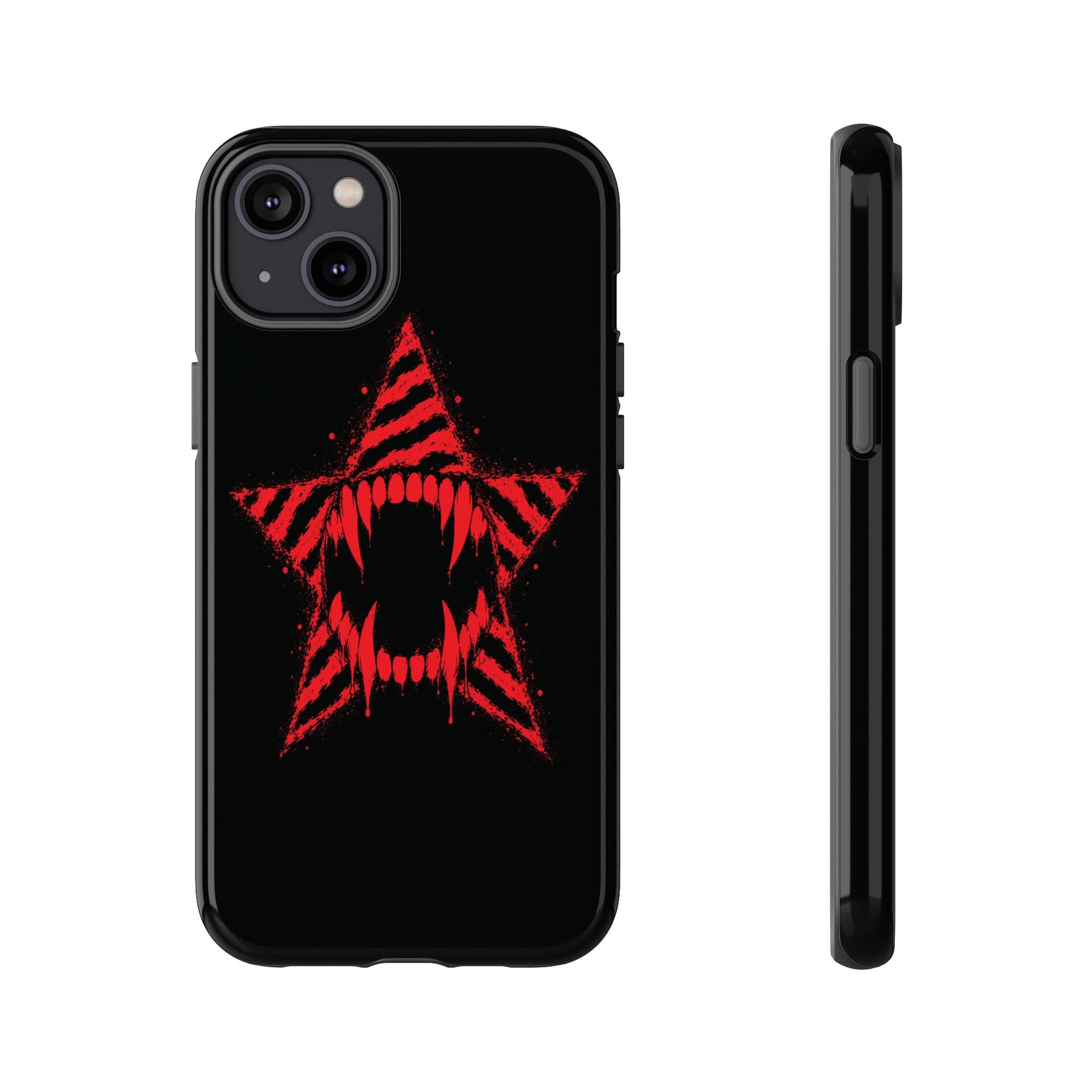 Vampire Star iPhone Case 🩸 Y2K Goth Alt Phone Case