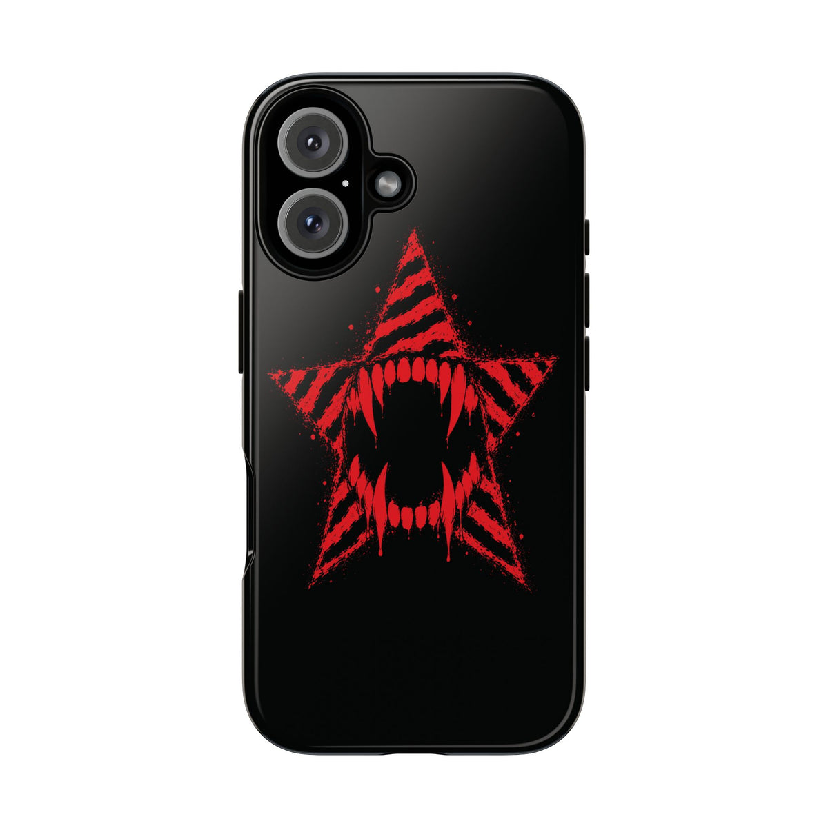 Vampire Star iPhone Case 🩸 Y2K Goth Alt Phone Case