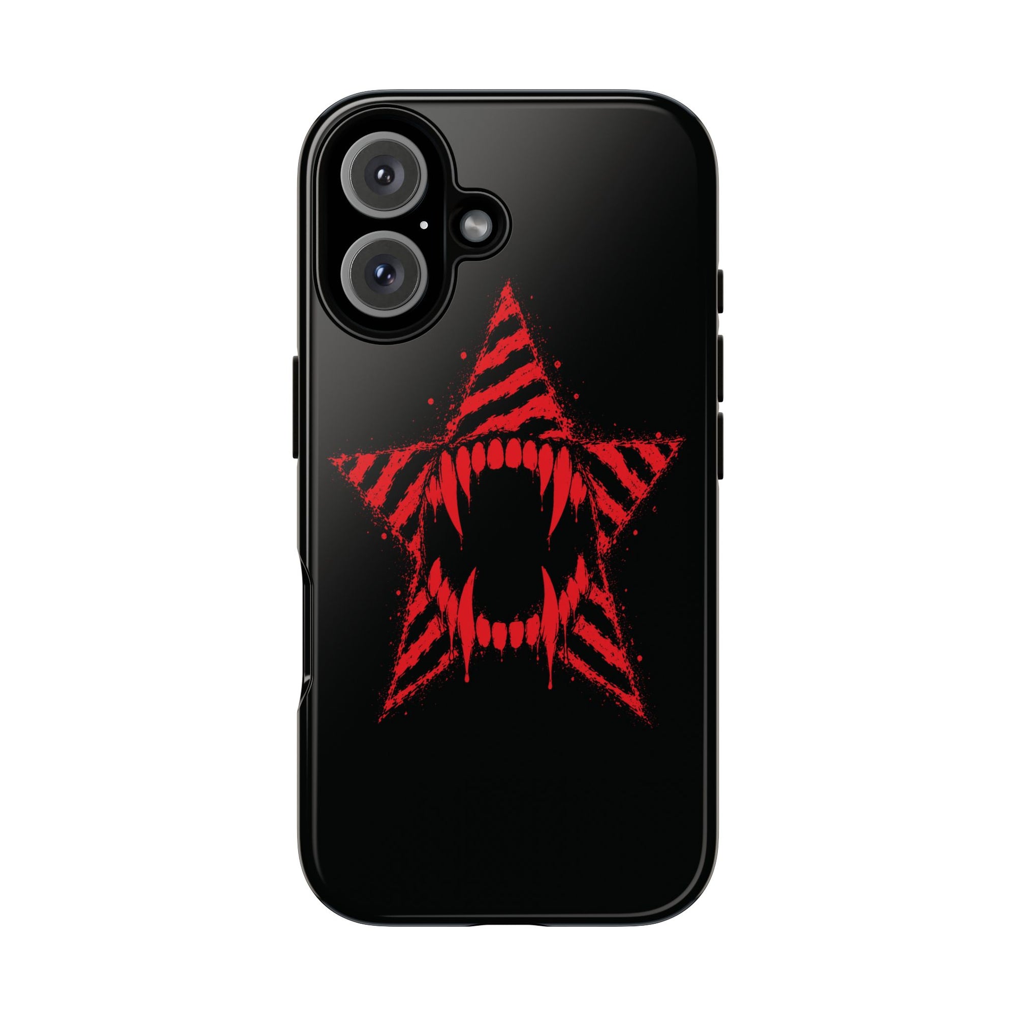 Vampire Star iPhone Case 🩸 Y2K Goth Alt Phone Case
