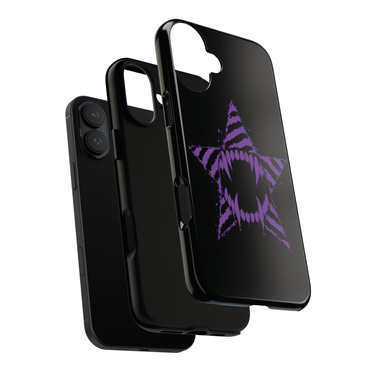 Vampire Star iPhone Case 🩸 Y2K Goth Alt Phone Case