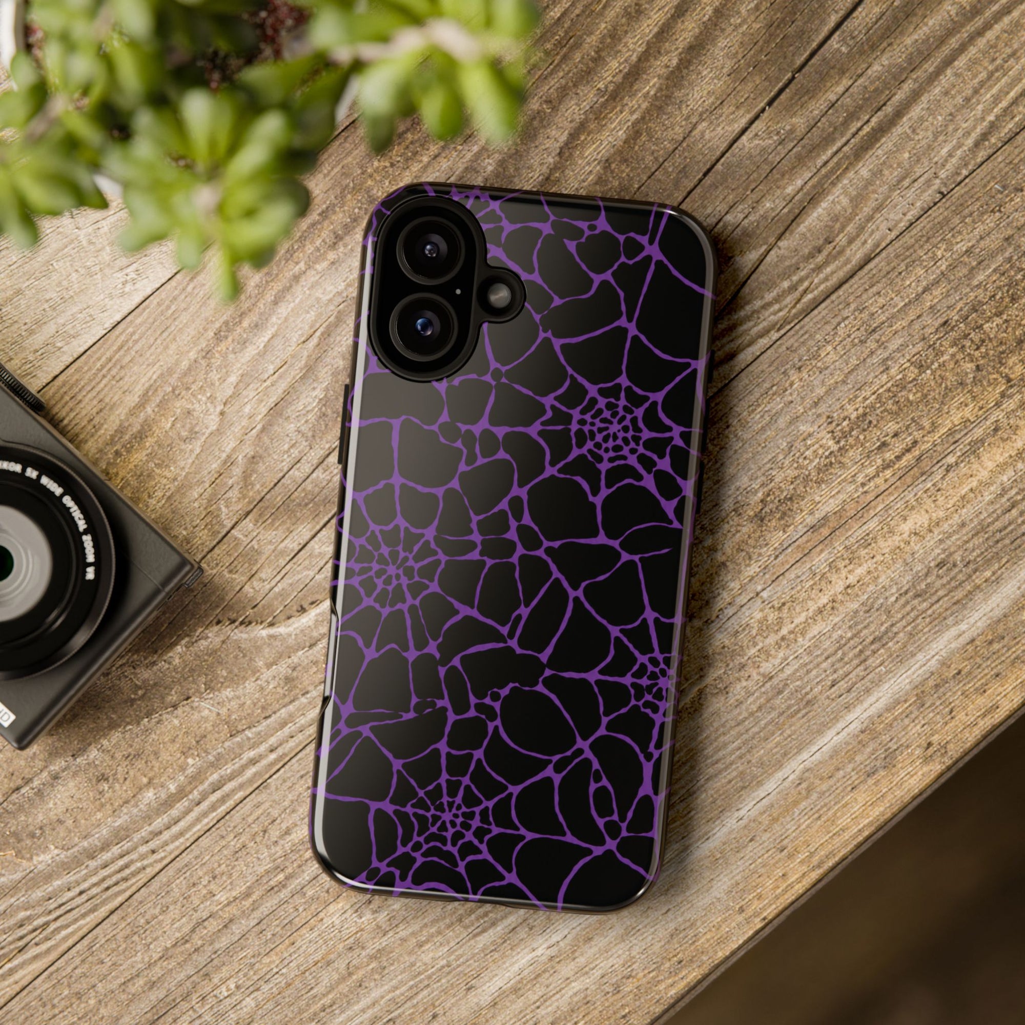 Y2K Spiderweb iPhone Case 🕷️ Goth Aesthetic Cute Emo Phone Case