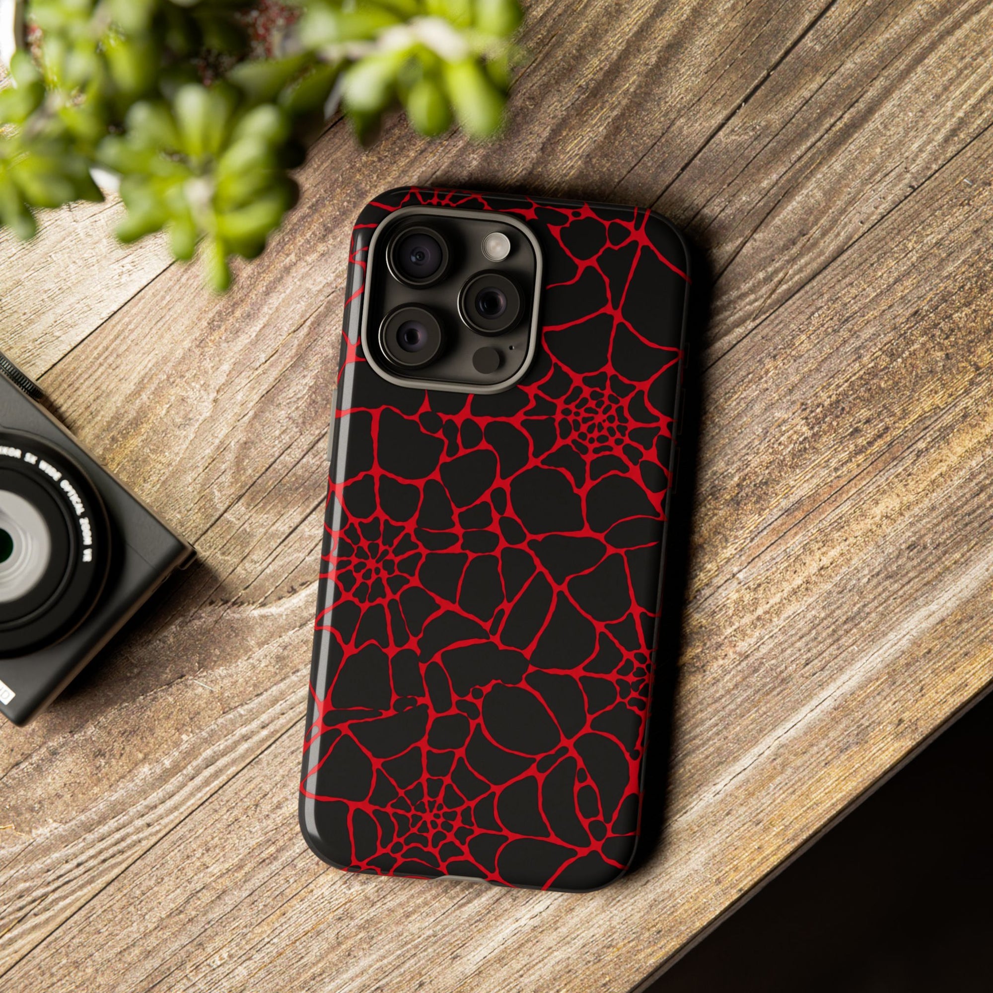 Y2K Spiderweb iPhone Case 🕷️ Goth Aesthetic Cute Emo Phone Case