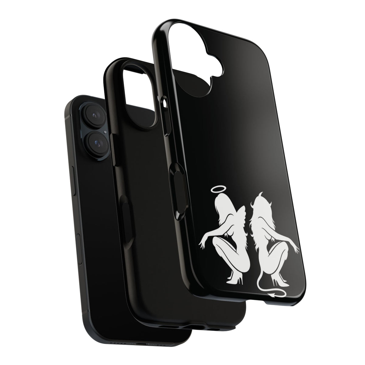Devil VS Angel Phone Case| Gothic Y2K Phone Case