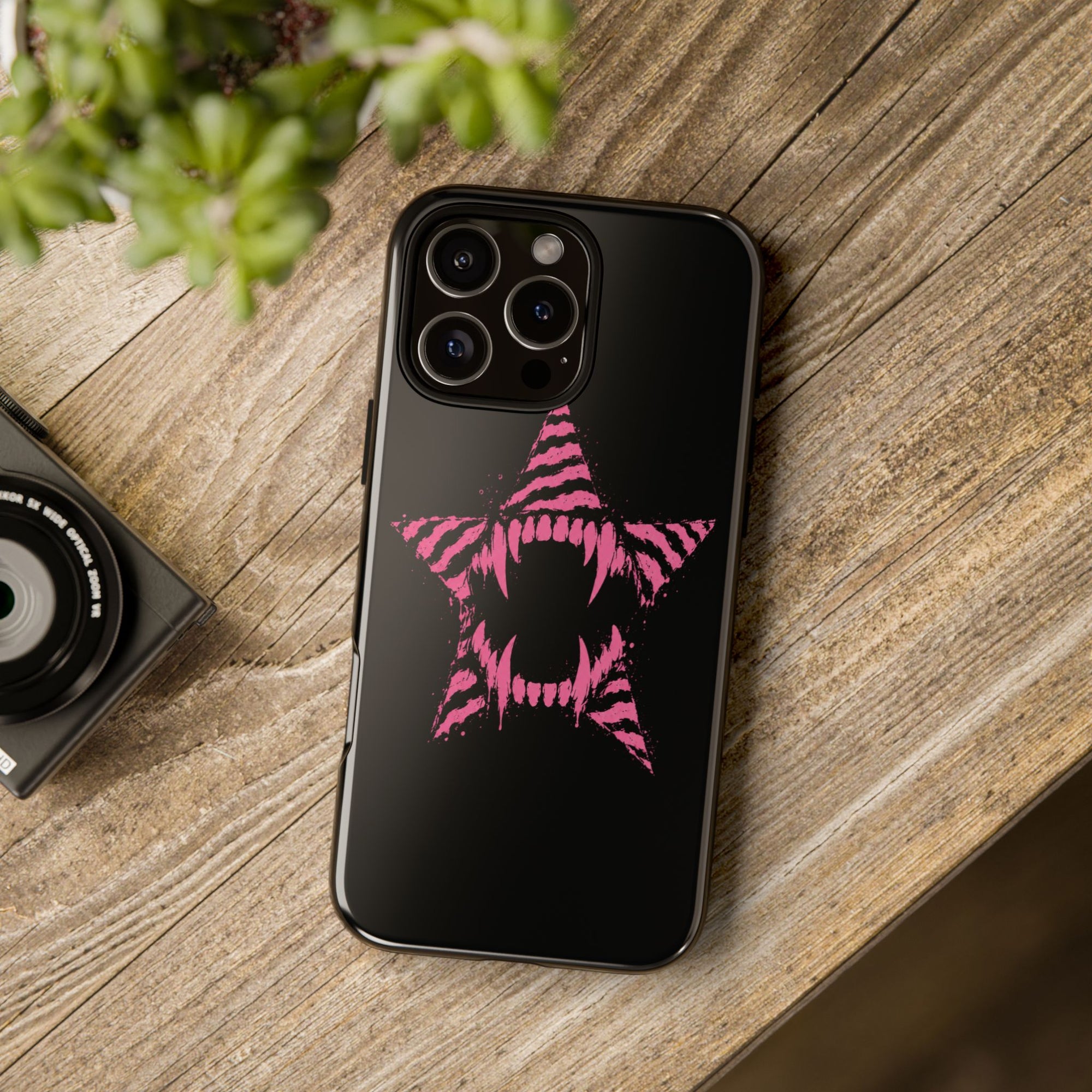 Vampire Star iPhone Case 🩸 Y2K Goth Alt Phone Case