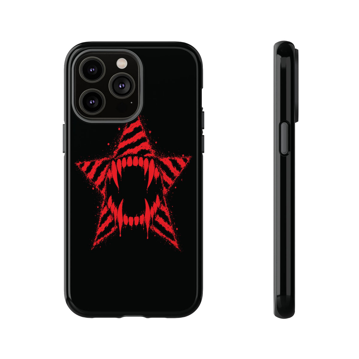 Vampire Star iPhone Case 🩸 Y2K Goth Alt Phone Case
