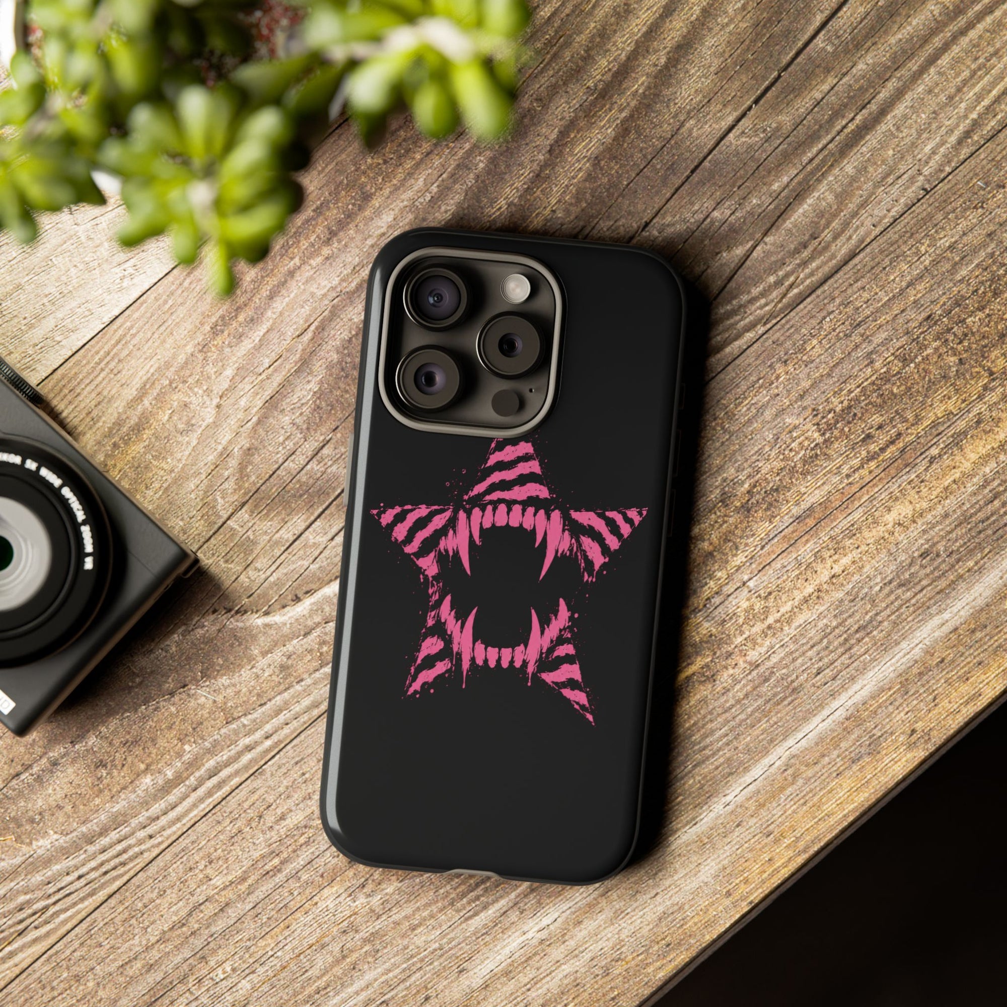 Vampire Star iPhone Case 🩸 Y2K Goth Alt Phone Case