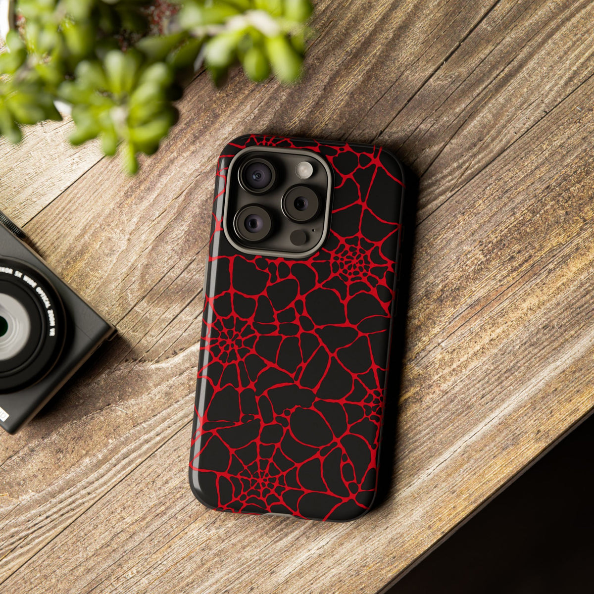 Y2K Spiderweb iPhone Case 🕷️ Goth Aesthetic Cute Emo Phone Case