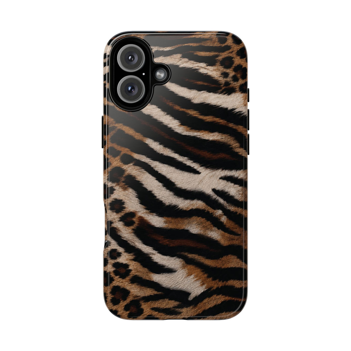 Tiger x Leopard iPhone Case | Cool Girl Mob Wife Aesthetic