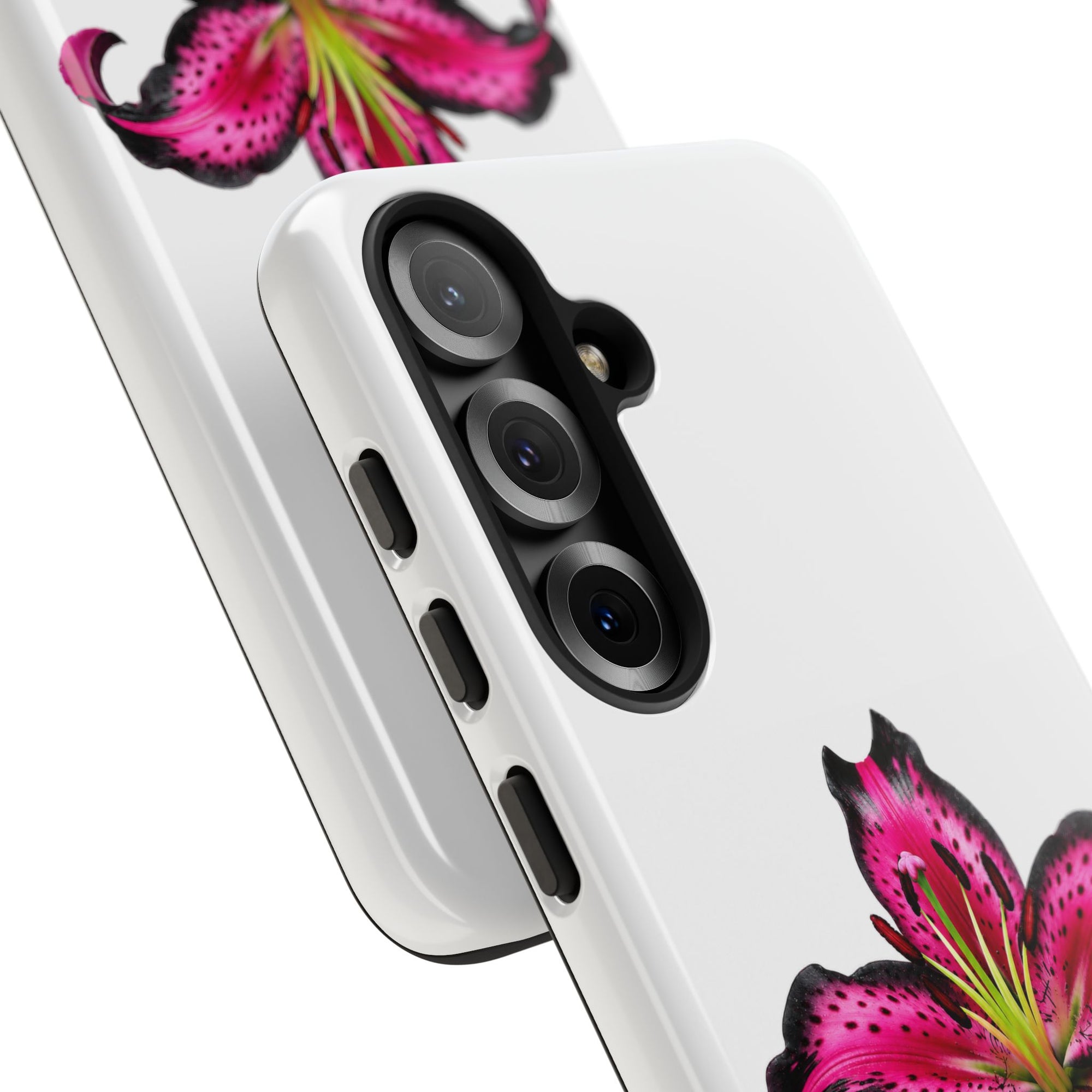 Pink Lily Christian iPhone Case ✝️ Coquette Faith Aesthetic Bible Verse Phone Case