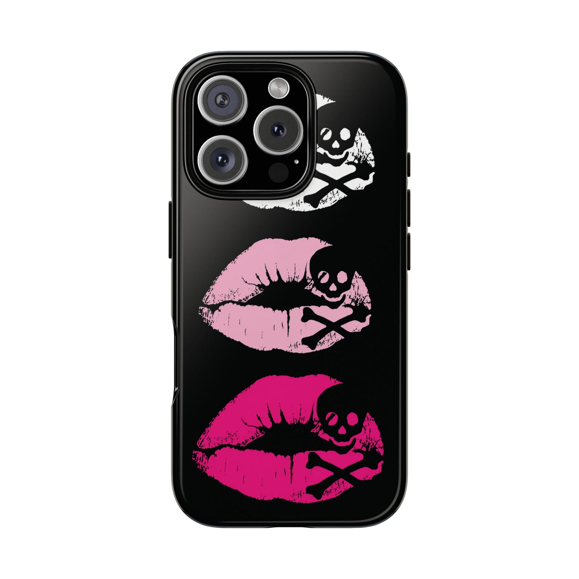 Skull Kiss Phone Case | Y2K Gothic Phone Case