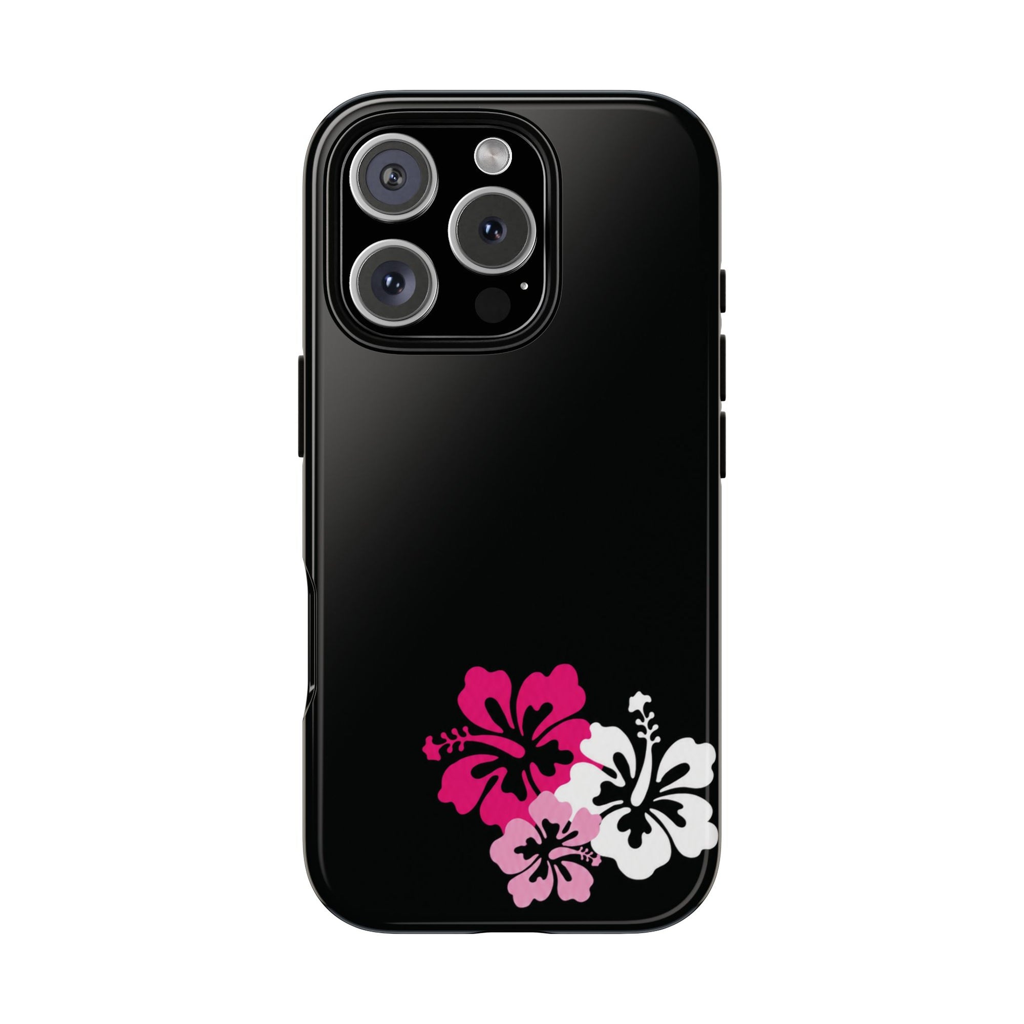 Y2K Hibiscus Floral Phone Case | Cute Coquette Tropical iPhone Case | Glossy Protective Girly Cover| dejavuu