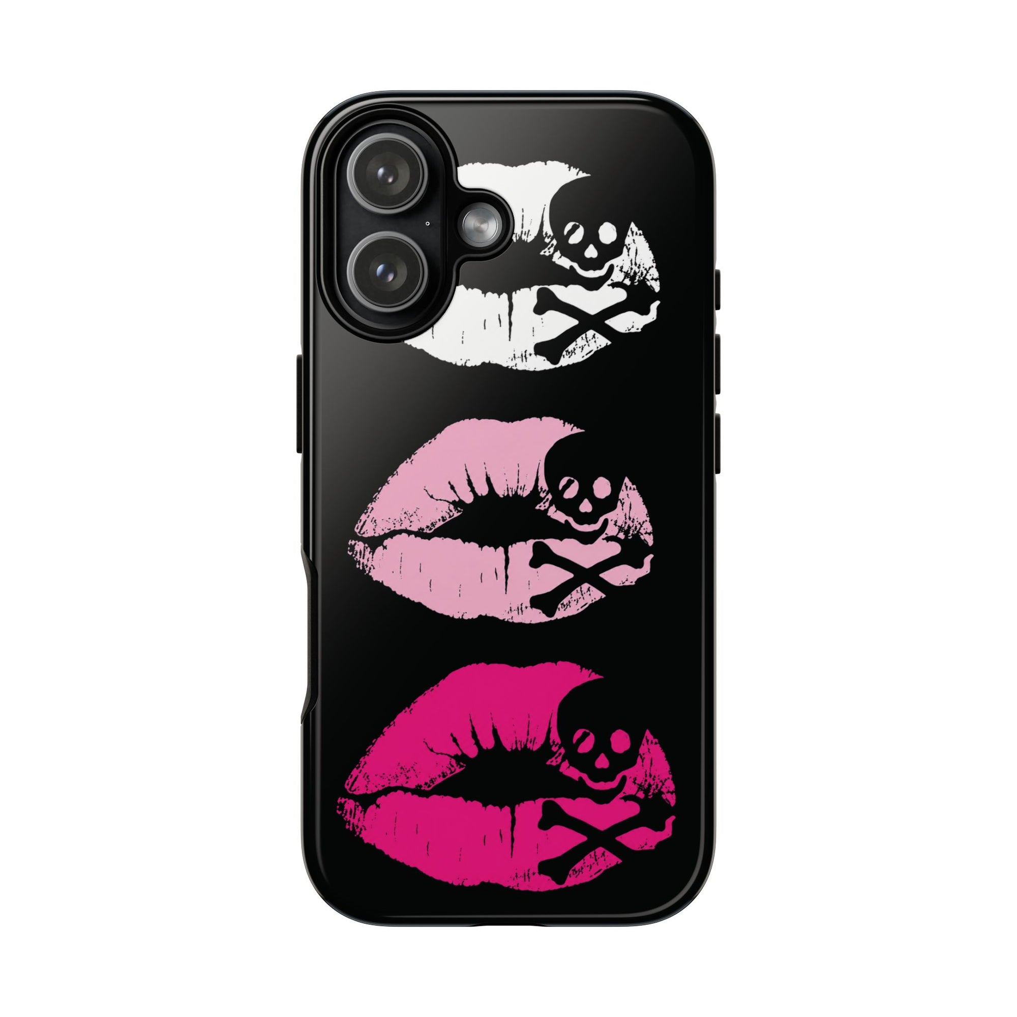 Skull Kiss Phone Case | Y2K Gothic Phone Case