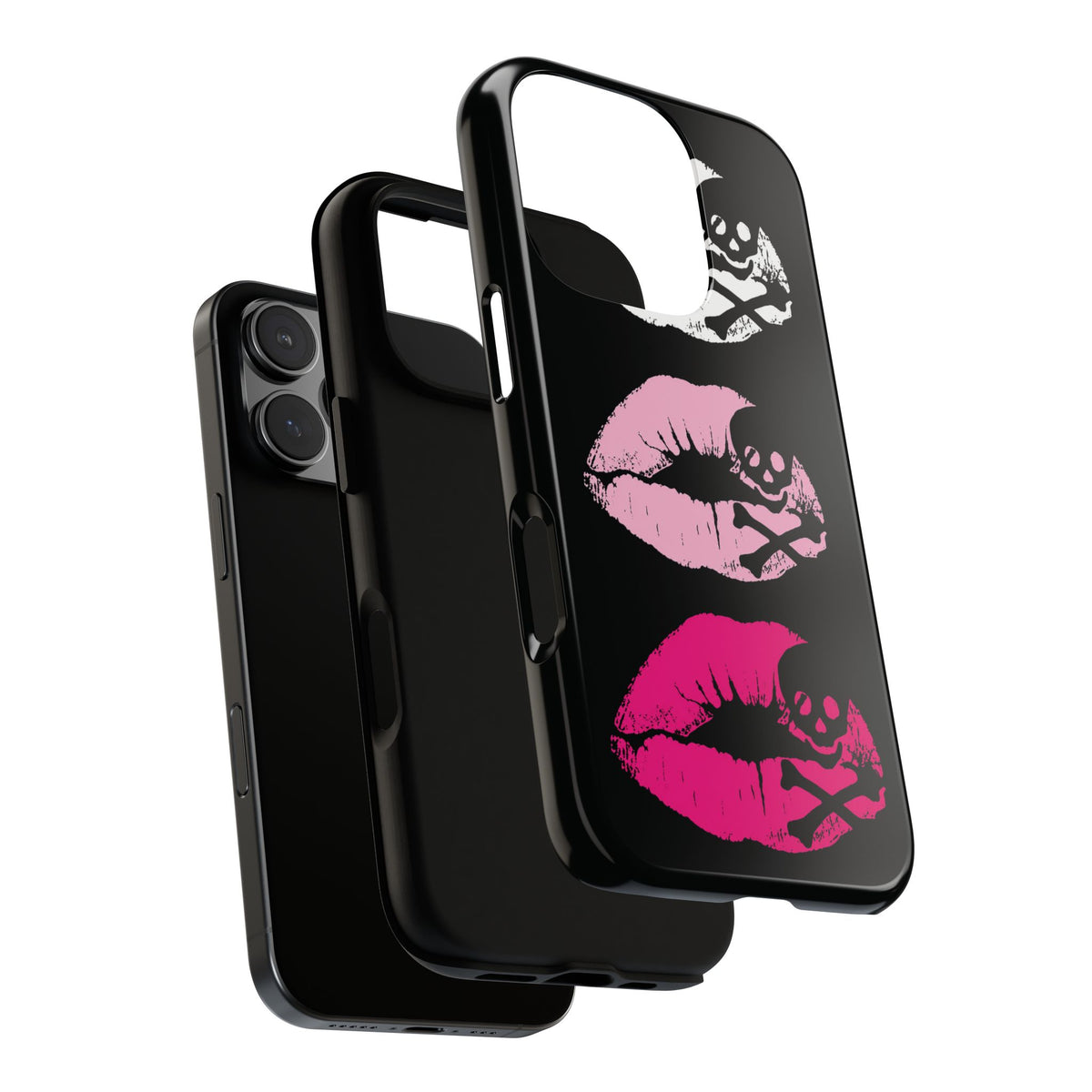 Skull Kiss Phone Case | Y2K Gothic Phone Case