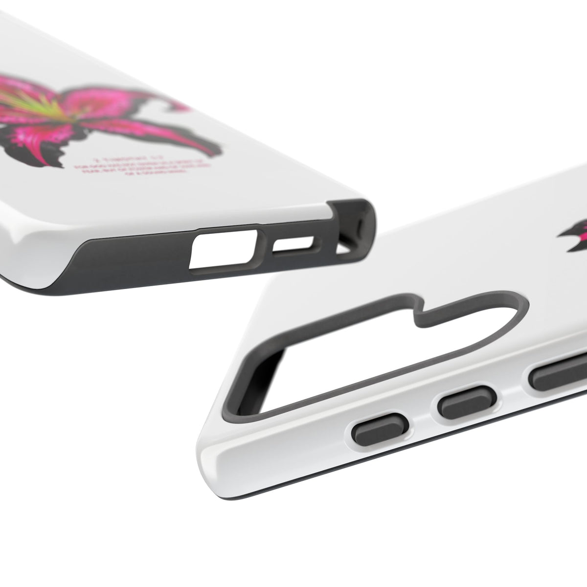 Pink Lily Christian iPhone Case ✝️ Coquette Faith Aesthetic Bible Verse Phone Case