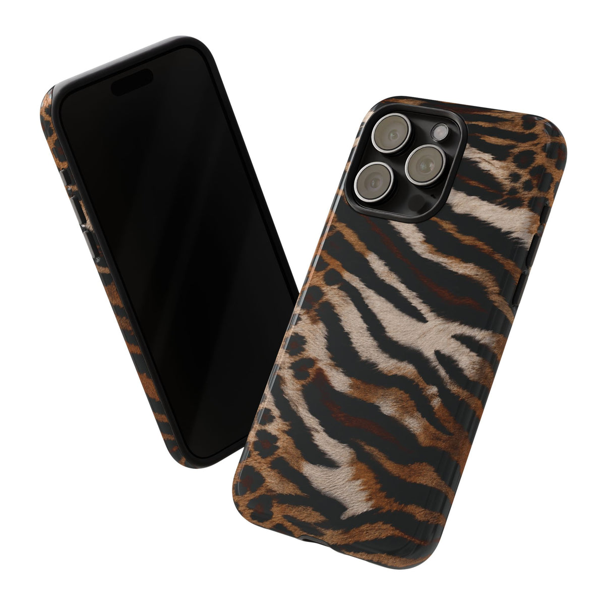Tiger x Leopard iPhone Case | Cool Girl Mob Wife Aesthetic