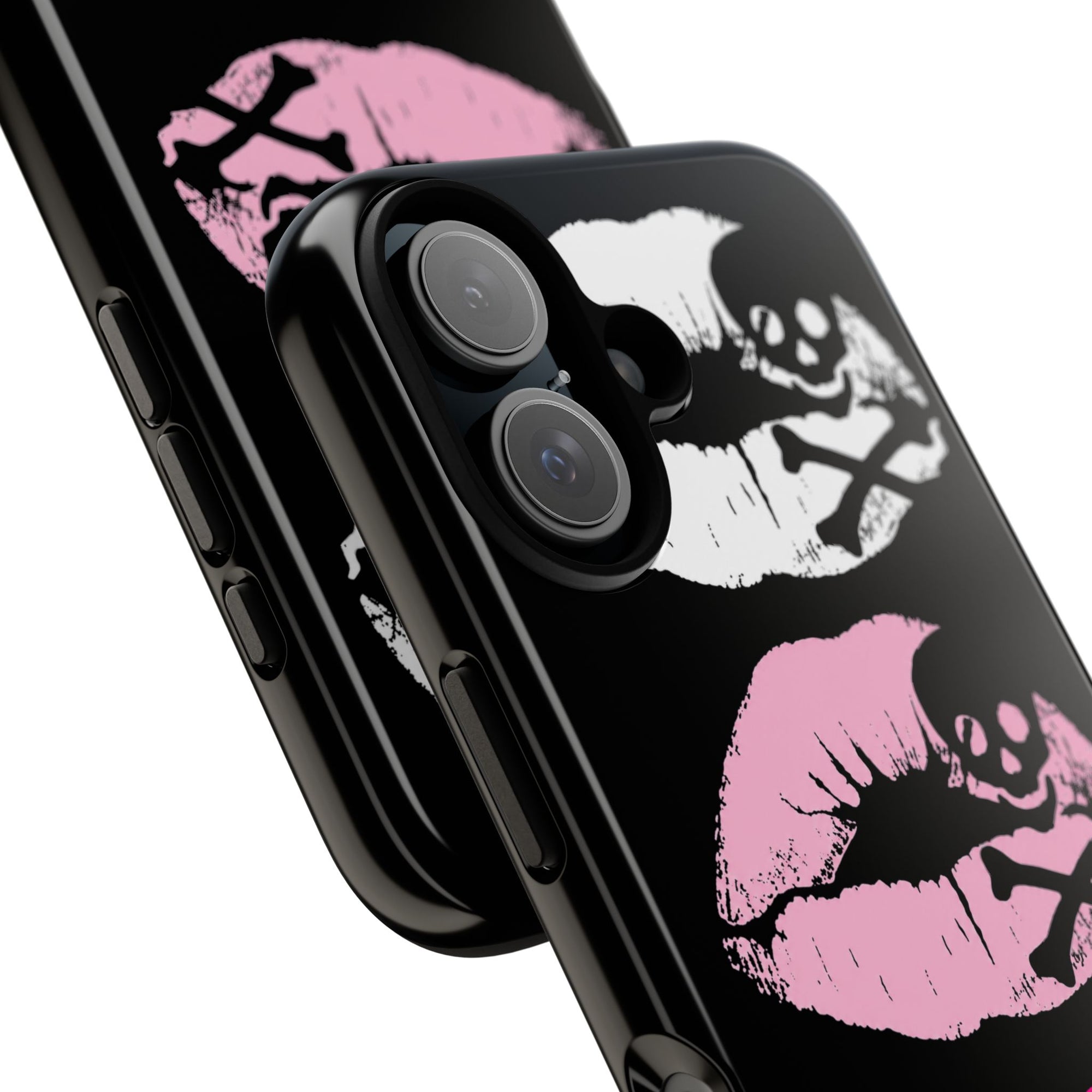 Skull Kiss Phone Case | Y2K Gothic Phone Case