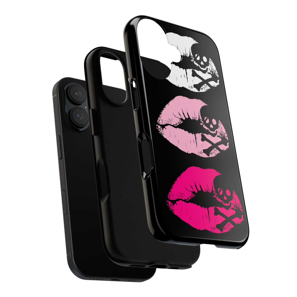 Skull Kiss Phone Case | Y2K Gothic Phone Case