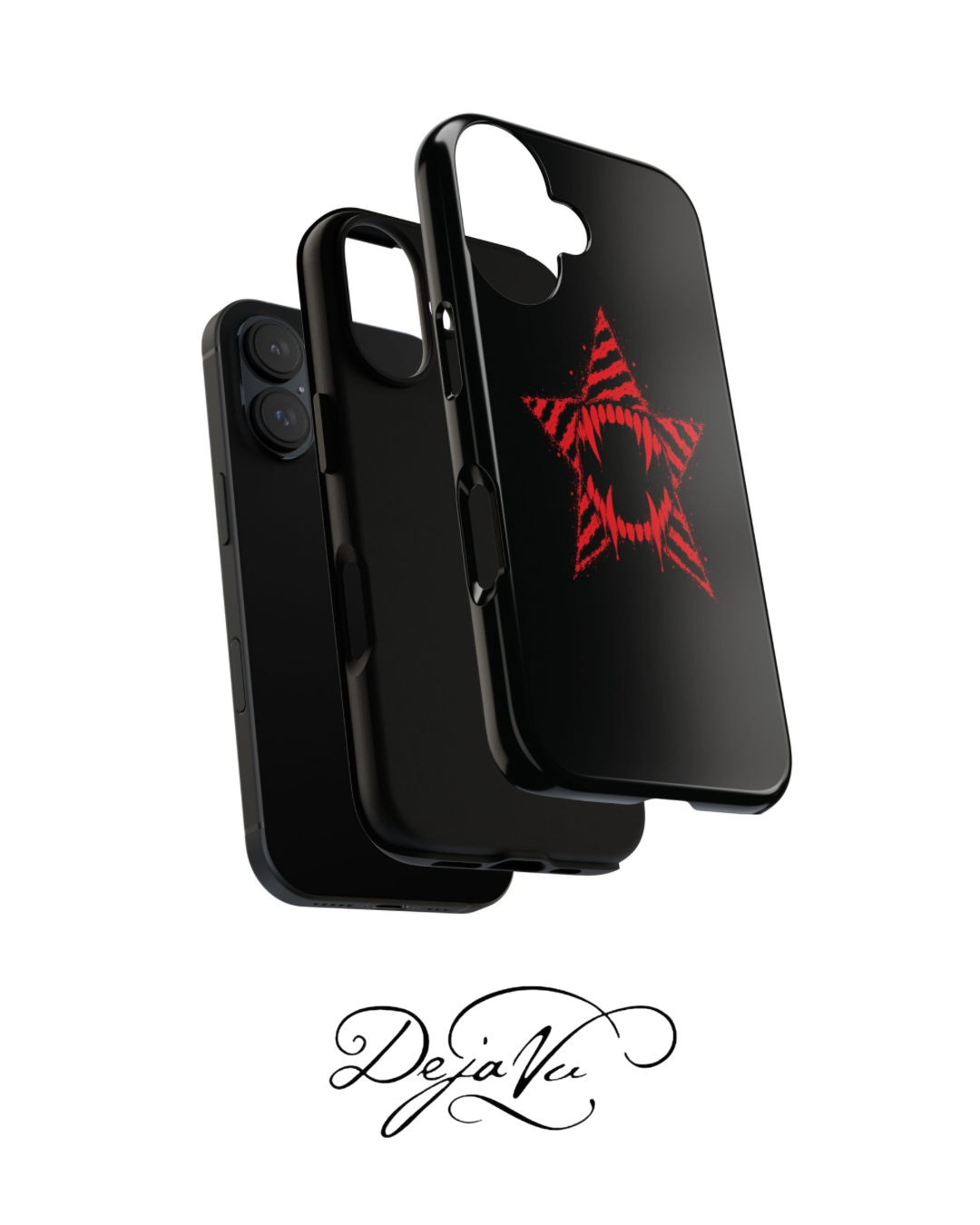 Vampire Star iPhone Case 🩸 Y2K Goth Alt Phone Case