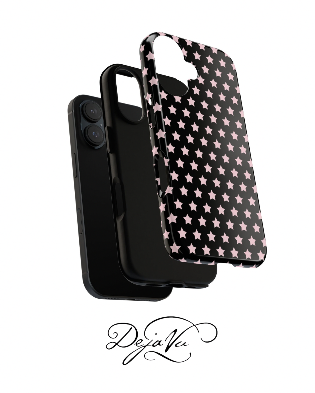 Star Girl iPhone Case ✦ Y2K Aesthetic Black Star Phone Case