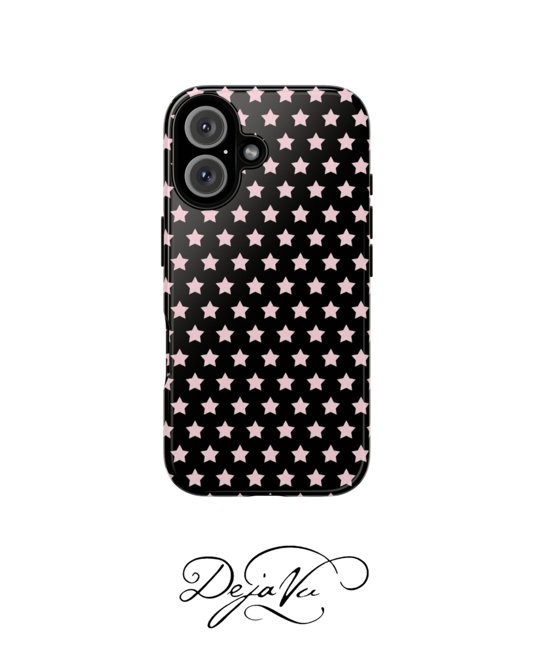 Star Girl iPhone Case ✦ Y2K Aesthetic Black Star Phone Case