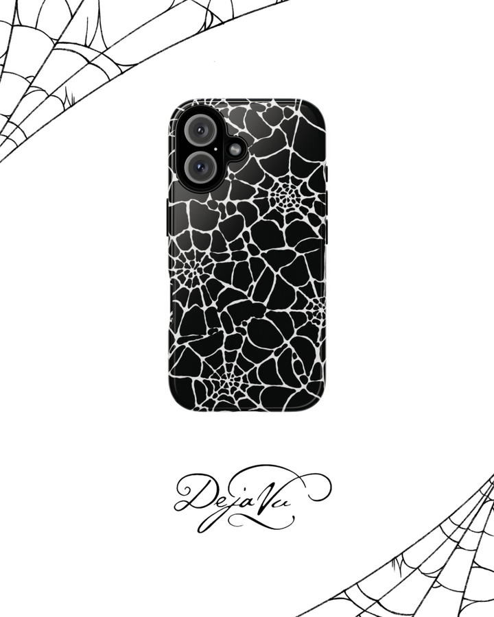 Y2K Spiderweb iPhone Case 🕷️ Goth Aesthetic Cute Emo Phone Case