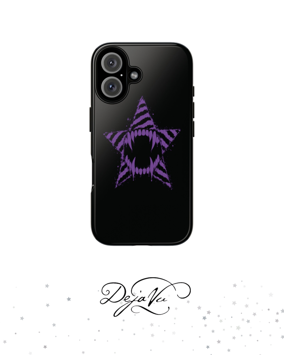 Vampire Star iPhone Case 🩸 Y2K Goth Alt Phone Case