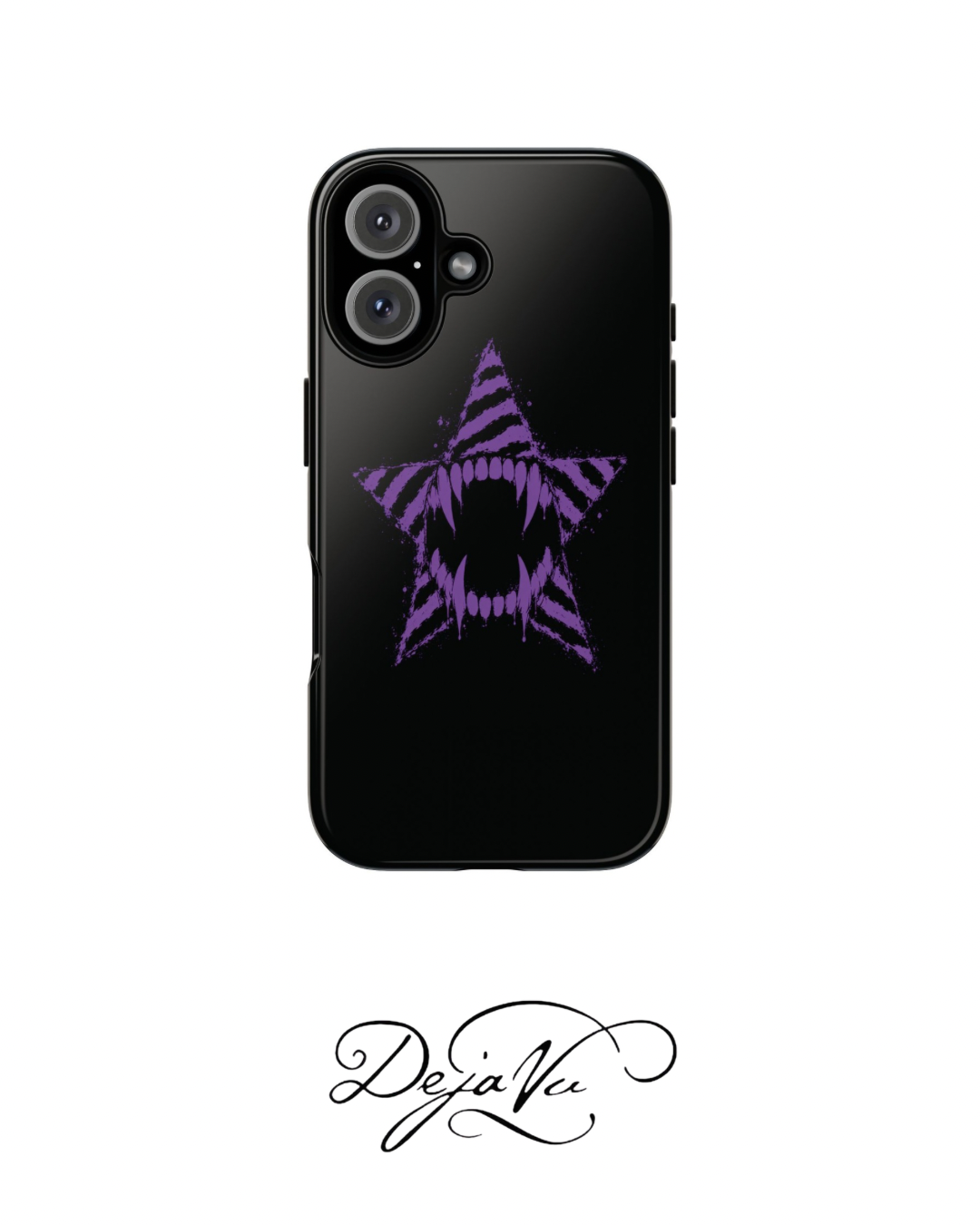 Vampire Star iPhone Case 🩸 Y2K Goth Alt Phone Case