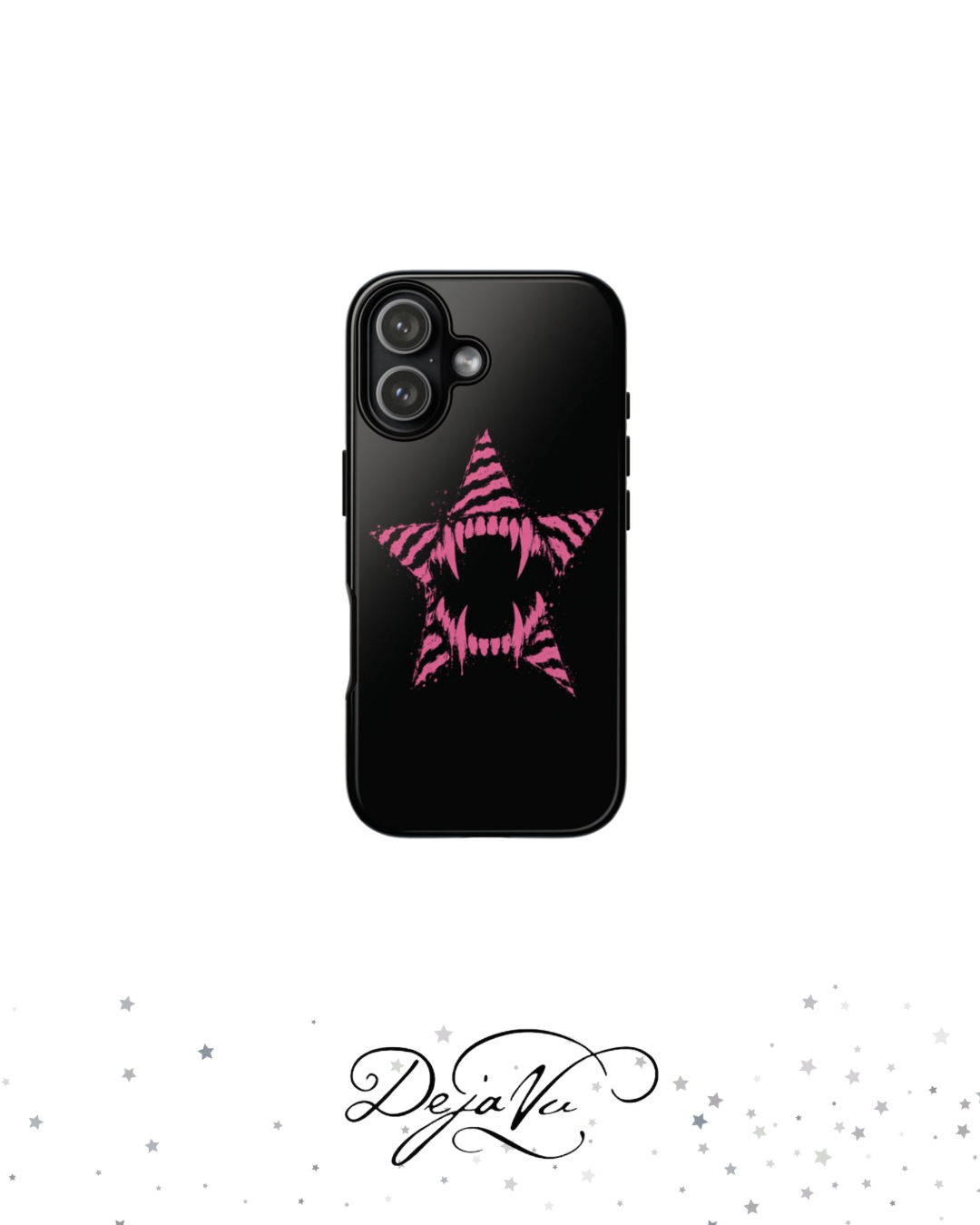 Vampire Star iPhone Case 🩸 Y2K Goth Alt Phone Case